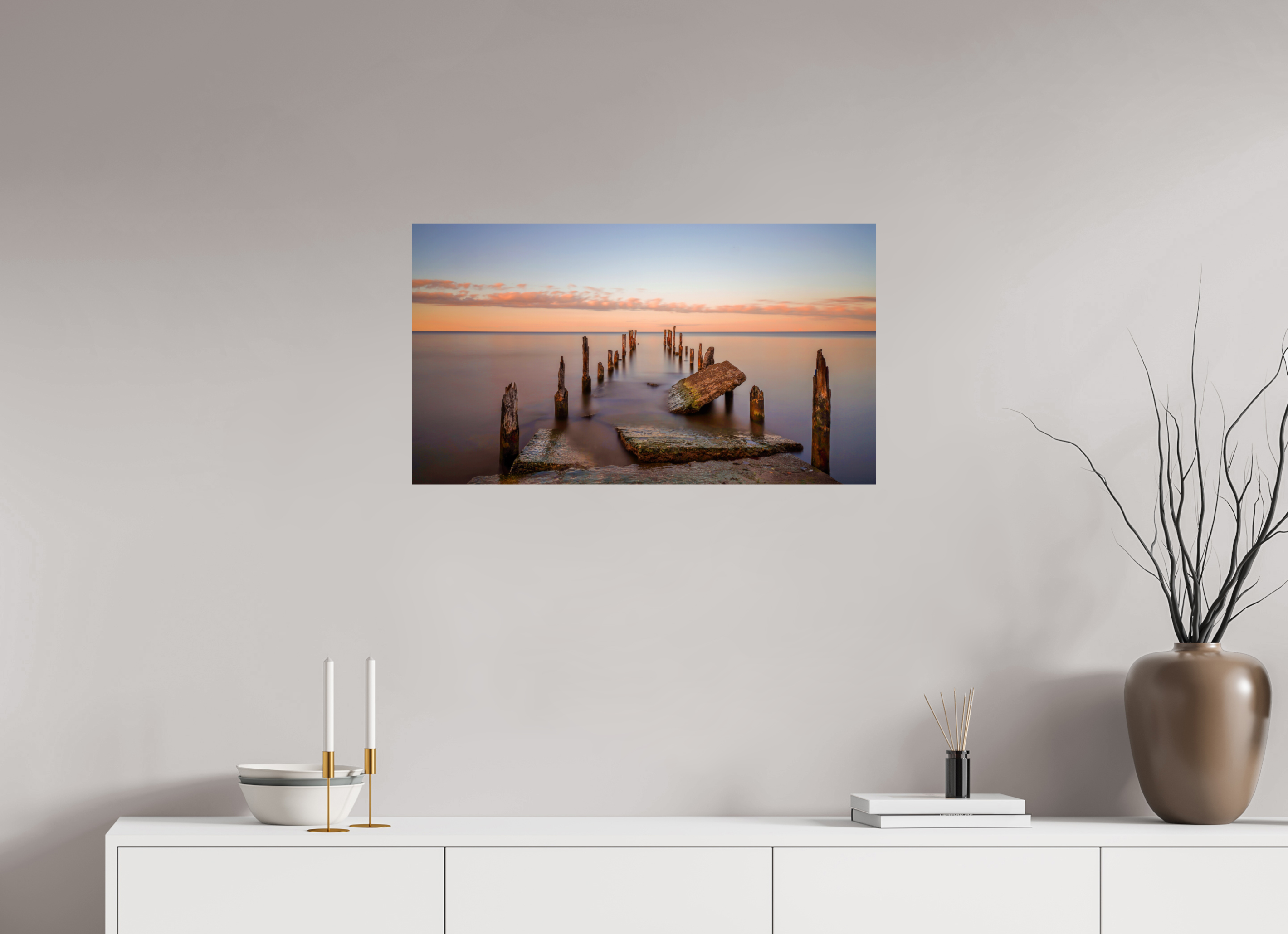 80 x 45 cm, Photo Print On Fuji Crystal DP II Fragments of Silence