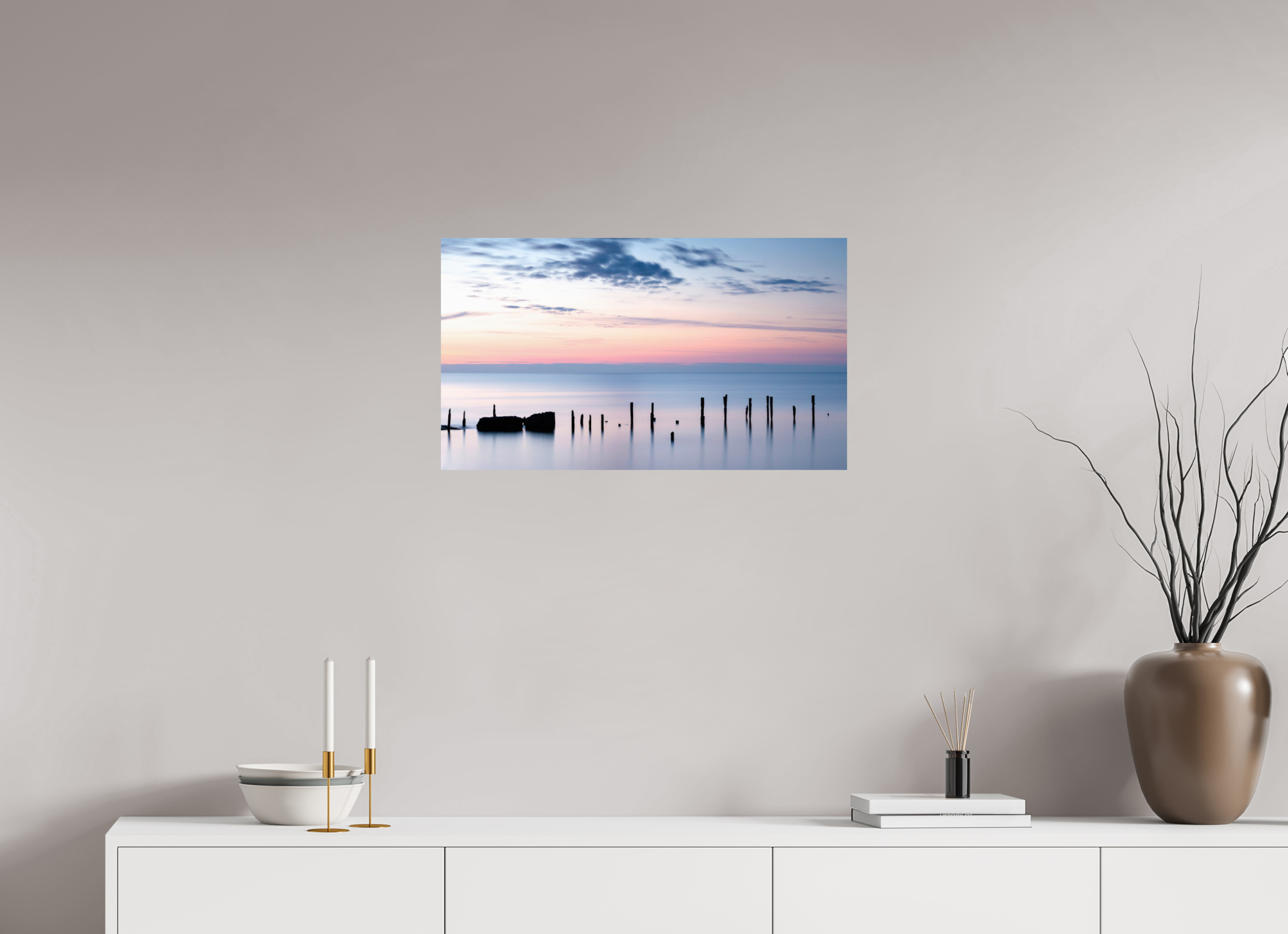 70 x 40 cm, Photo Print On Fuji Crystal DP II Where the Sea Remembers