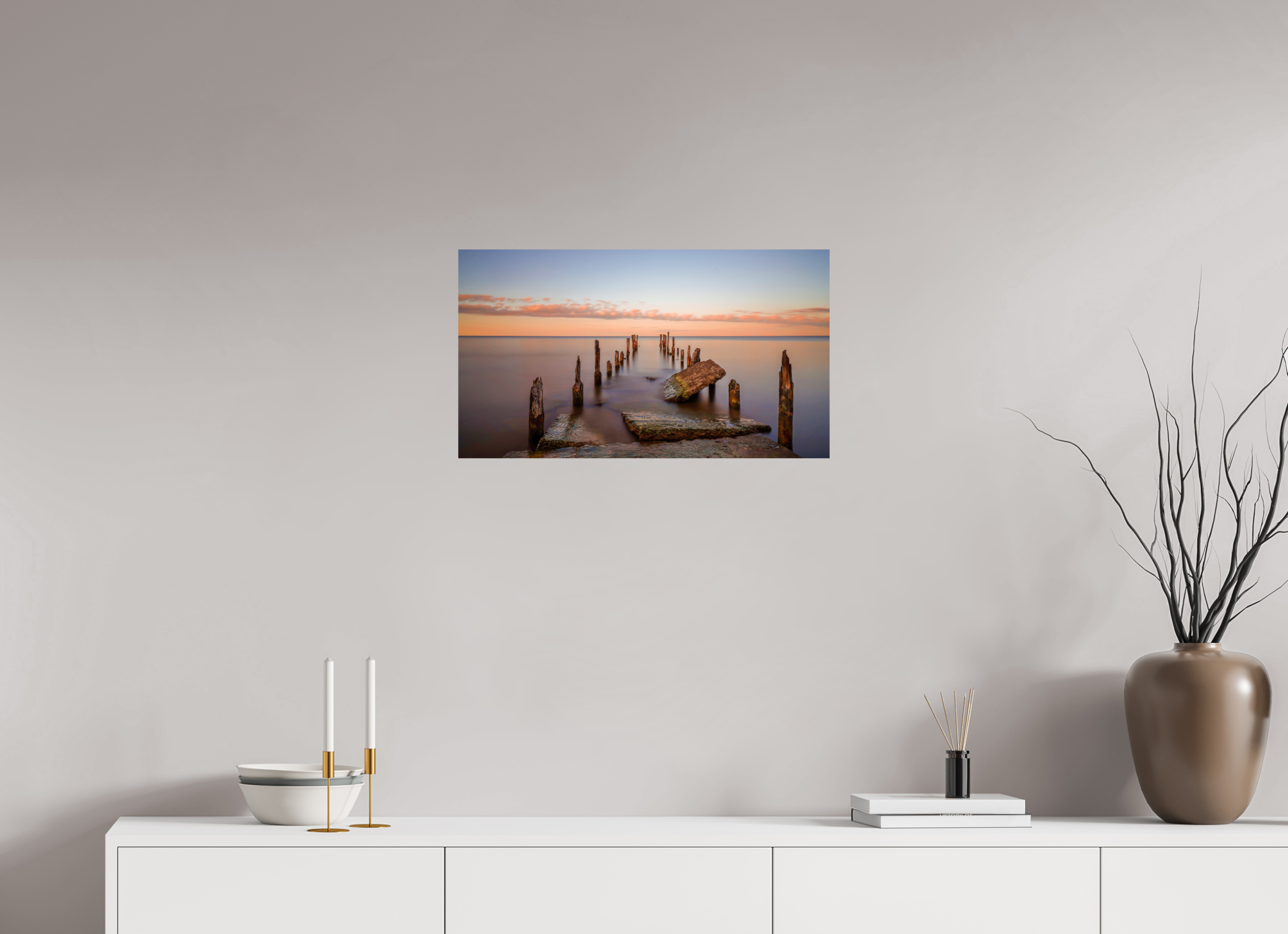 64 x 36 cm, Photo Print On Fuji Crystal DP II Fragments of Silence