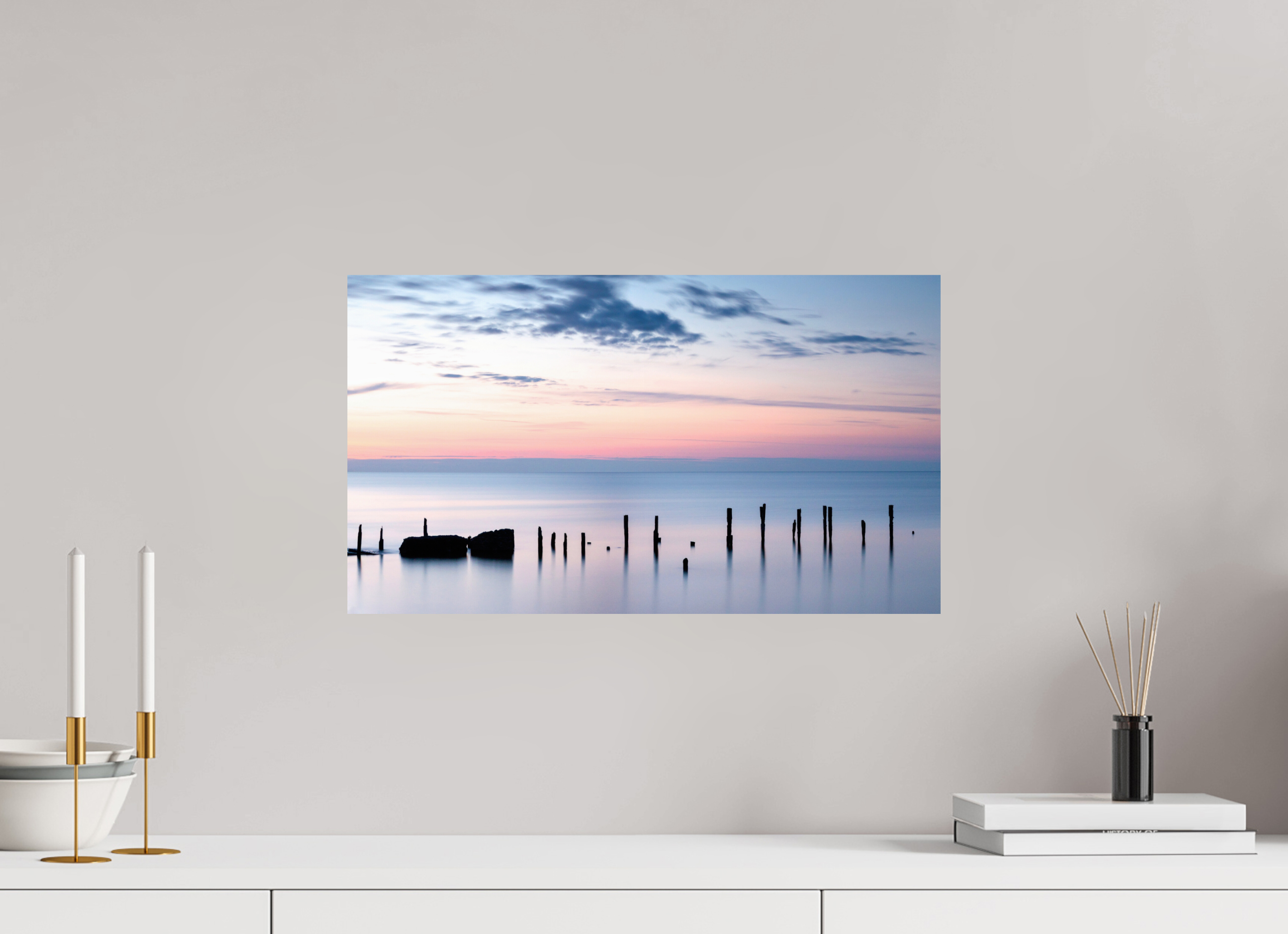 52.5 x 30 cm, Photo Print On Fuji Crystal DP II Where the Sea Remembers