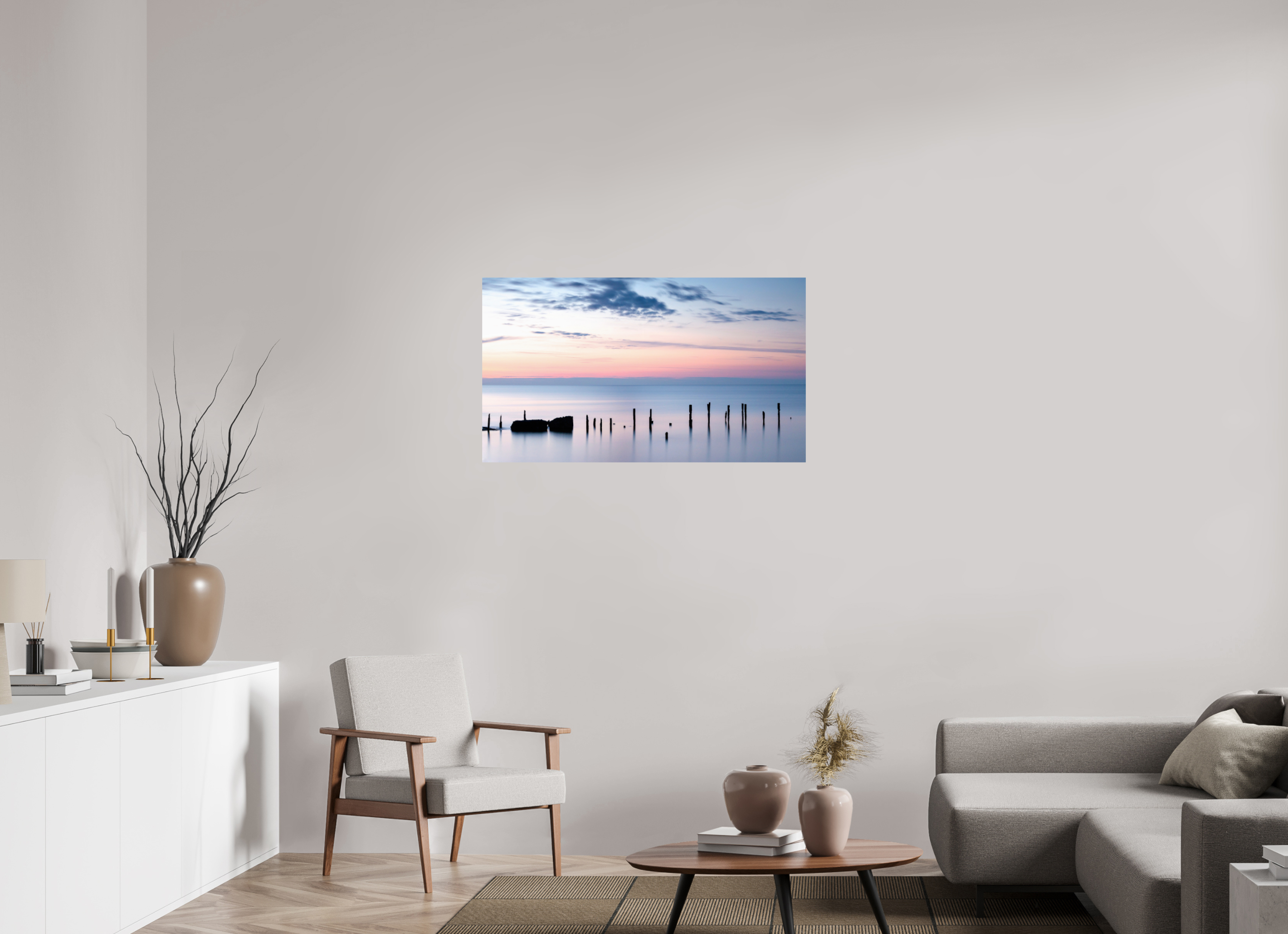 105 x 60 cm, Photo Print On Fuji Crystal DP II Where the Sea Remembers